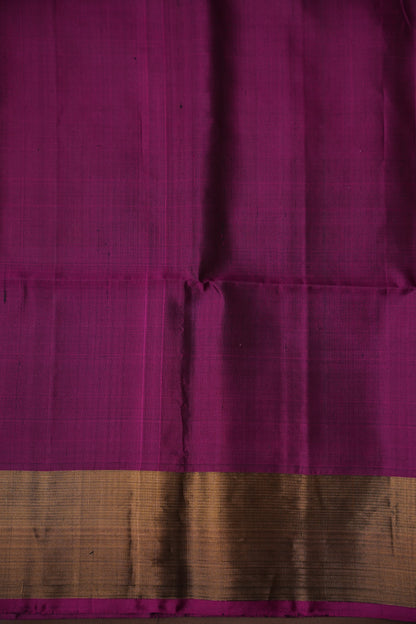 Pure Ikkat Soft Silk Saree - Gold & Pink