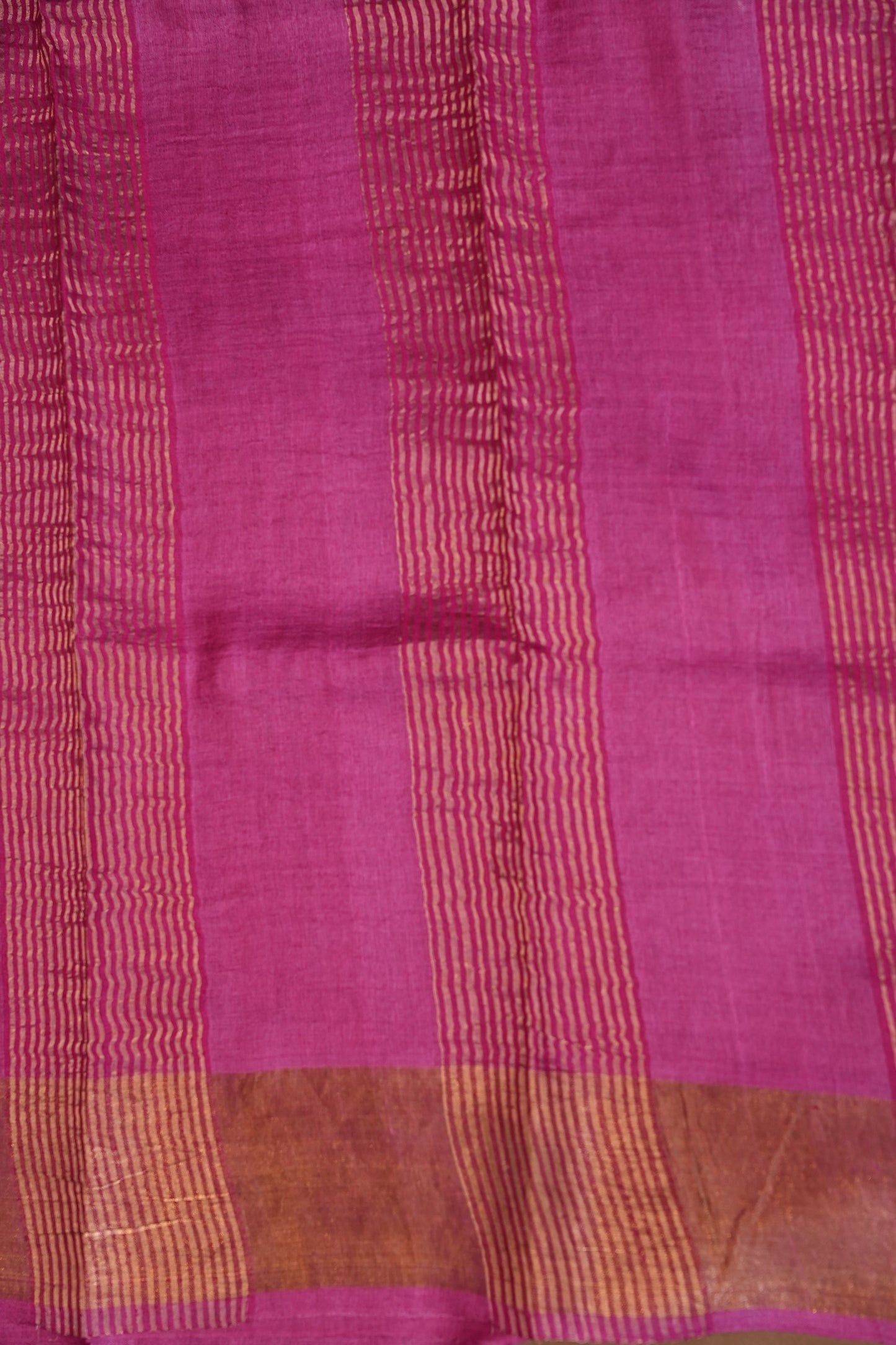Floral Printed Pure Tussar Silk Saree-Teal Green|Silk Mark Certificate