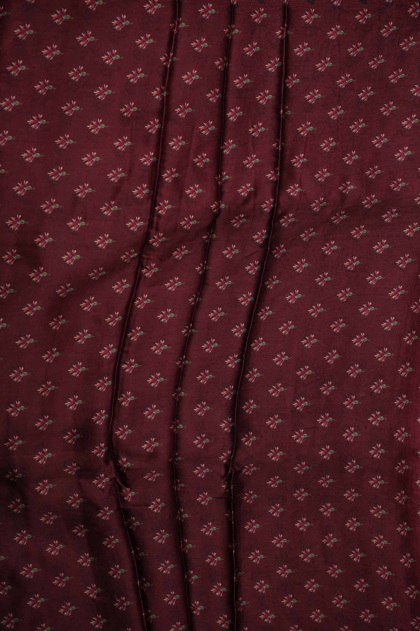 Pure Gajji Silk Saree in Nude with Bandhej Pallu & Royal Elephant Digital Print