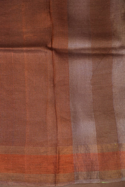 Floral Printed Pure Tussar Silk Saree-Pistachio|Silk Mark Certificate