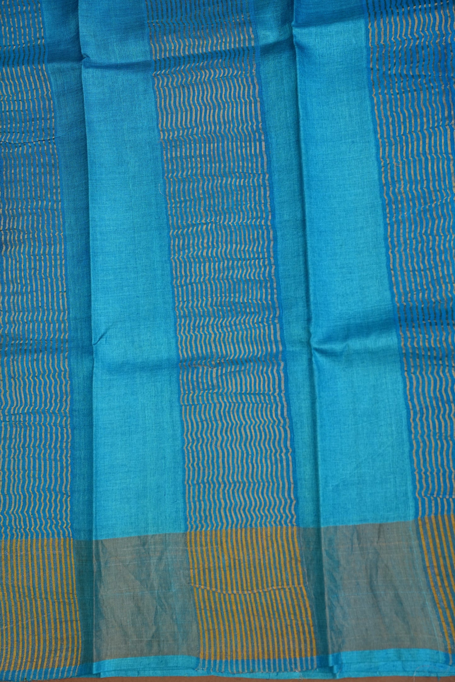 Geometric Patterned Pure Tussar Silk Saree-Pink|Silk Mark Certificate