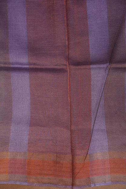 Floral Printed Pure Tussar Silk Saree-Sea Green|Silk Mark Certificate