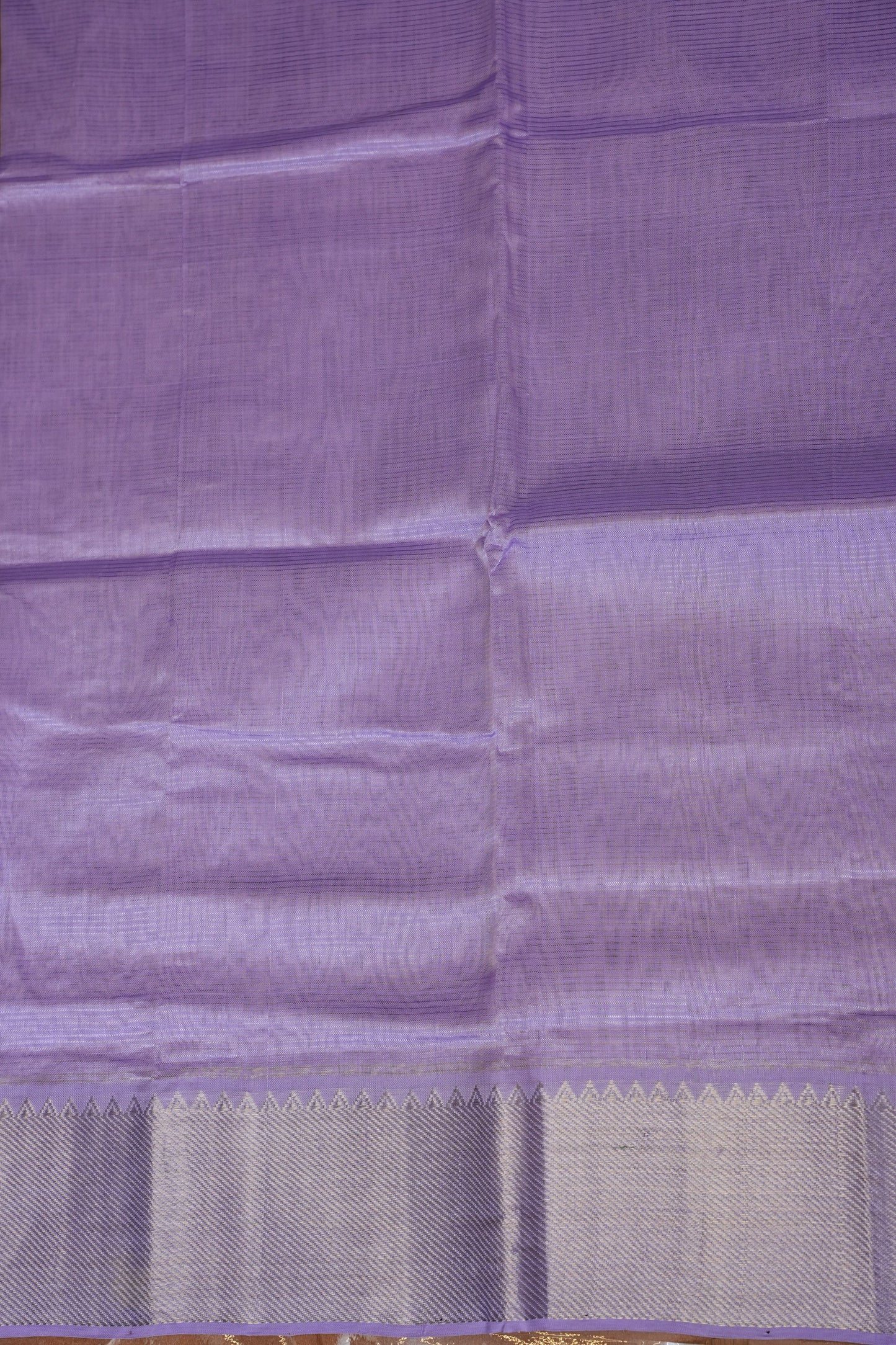 Mangalagiri Silk Cotton Saree - Lavender