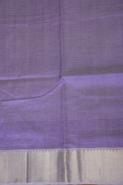 Mangalagiri Silk Cotton Saree - Lavender