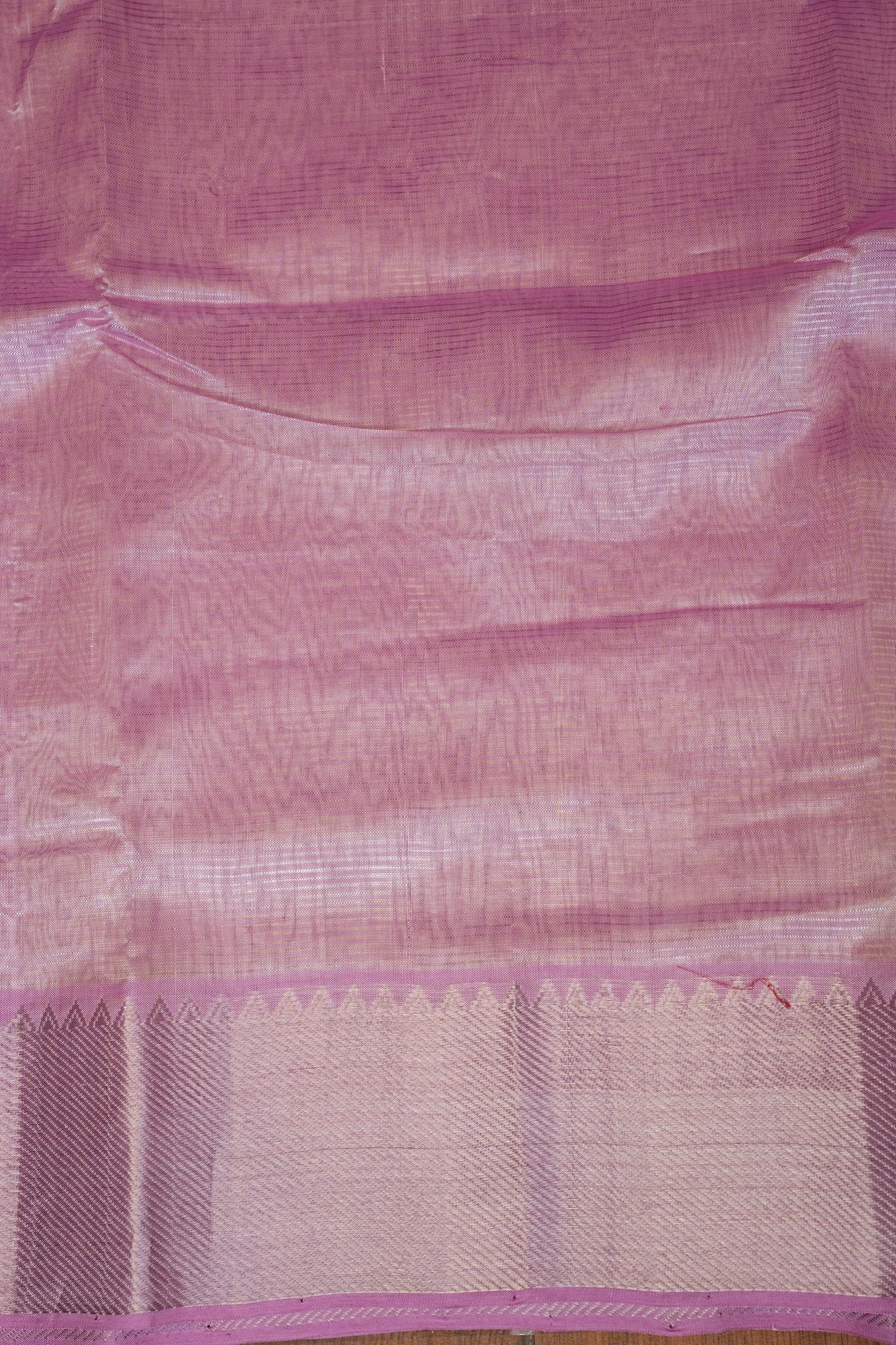 Mangalagiri Silk Cotton Saree - Soft Pastel Pink