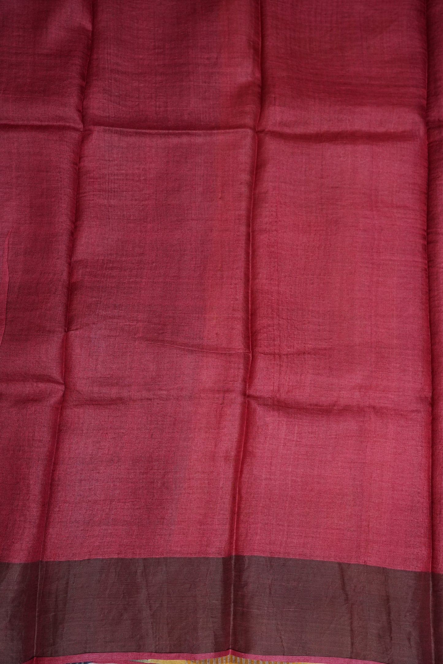 PURE TUSSAR SILK SAREE WITH PATOLA PRINTS | SILK MARK CERTIFICATE