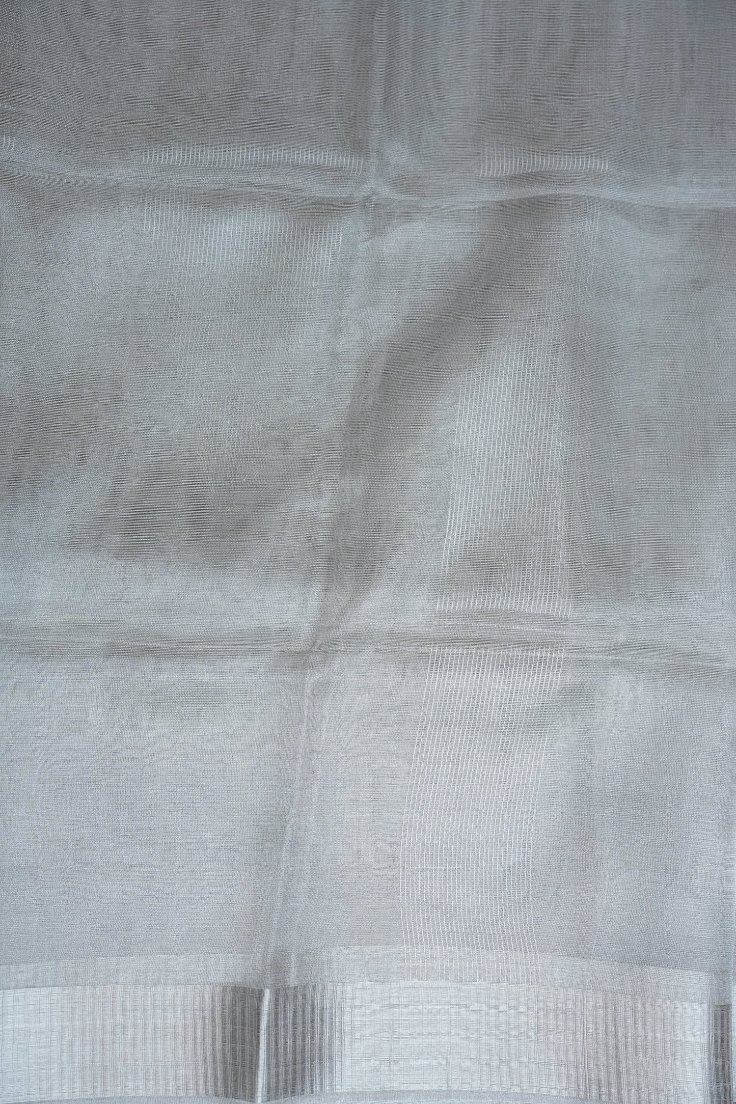 Premium Tissue Silk Saree – Timeless Silver Elegance