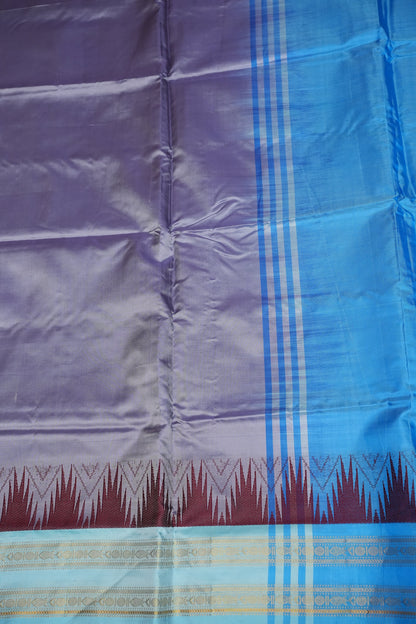 Vegan Silk Saree – Lavender