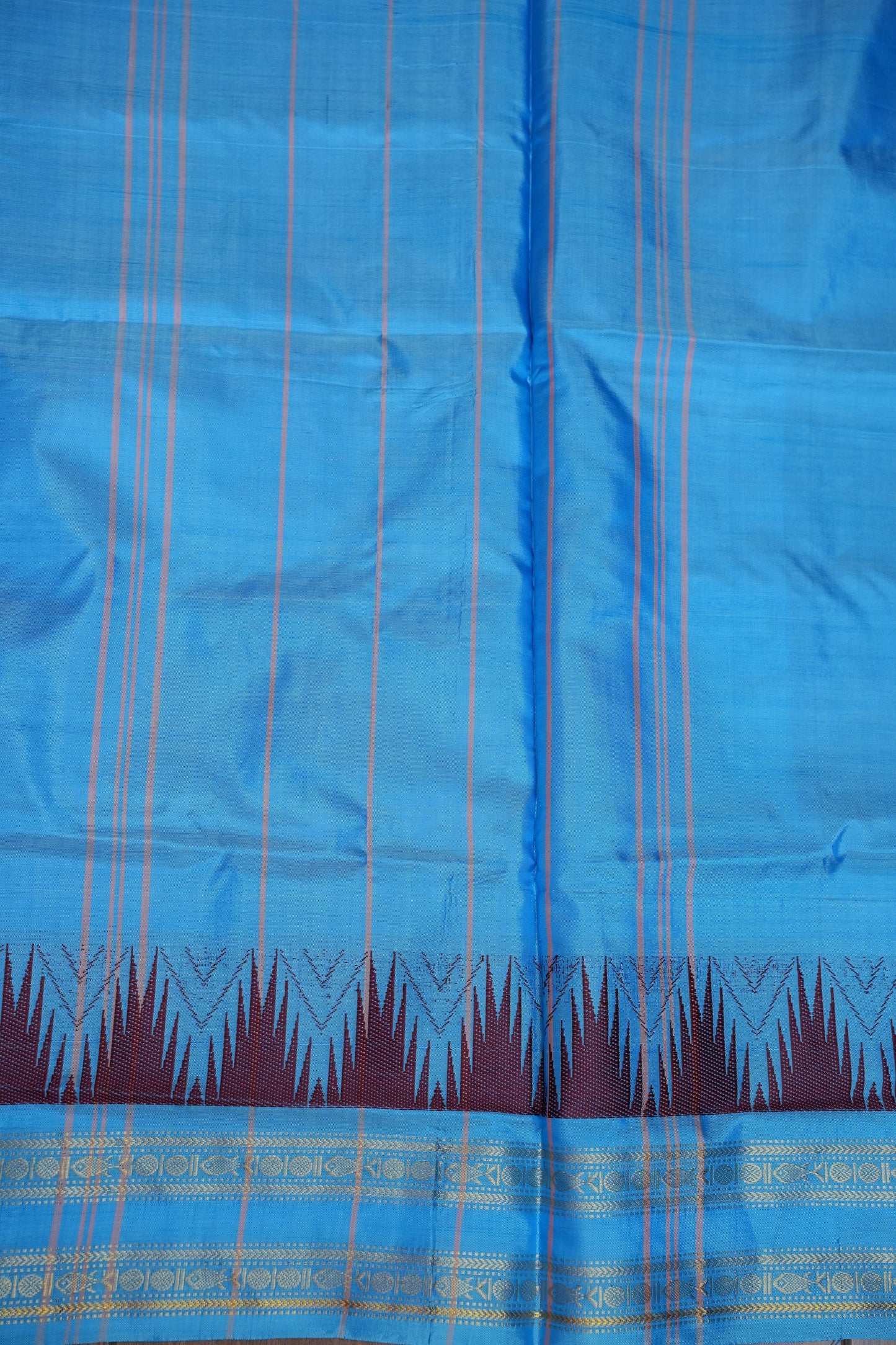 Vegan Silk Saree – Lavender
