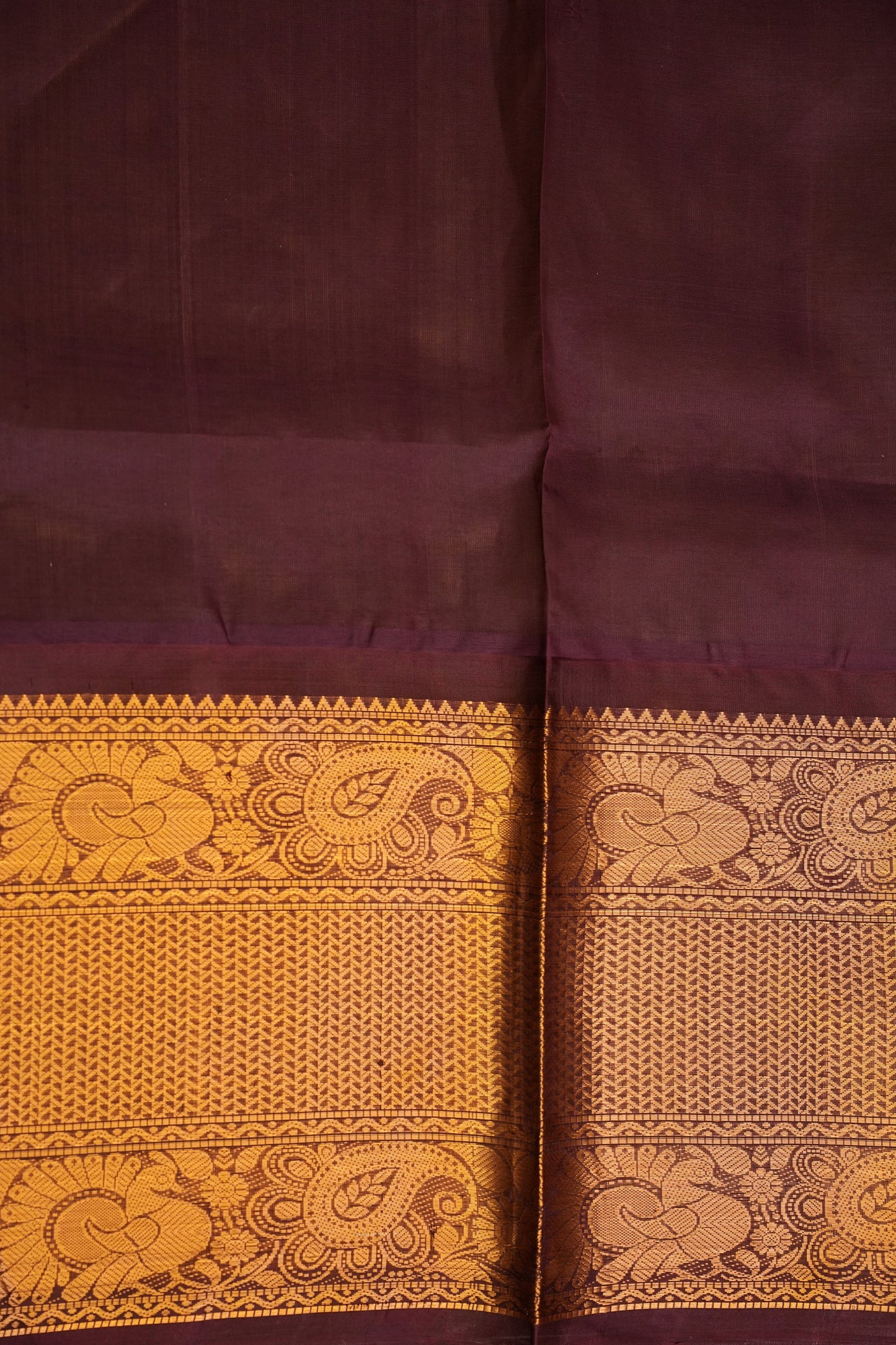 Pure Kuppadam Silk Cotton Saree - Steel Blue & Pink