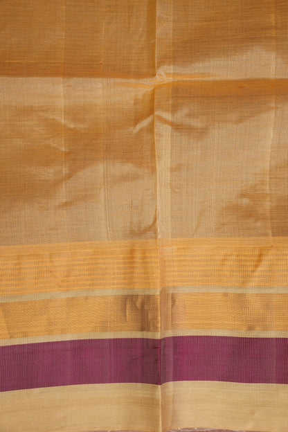 Pure Kuppadam Korvai Silk Cotton Pattu Saree-Wine & Ivory