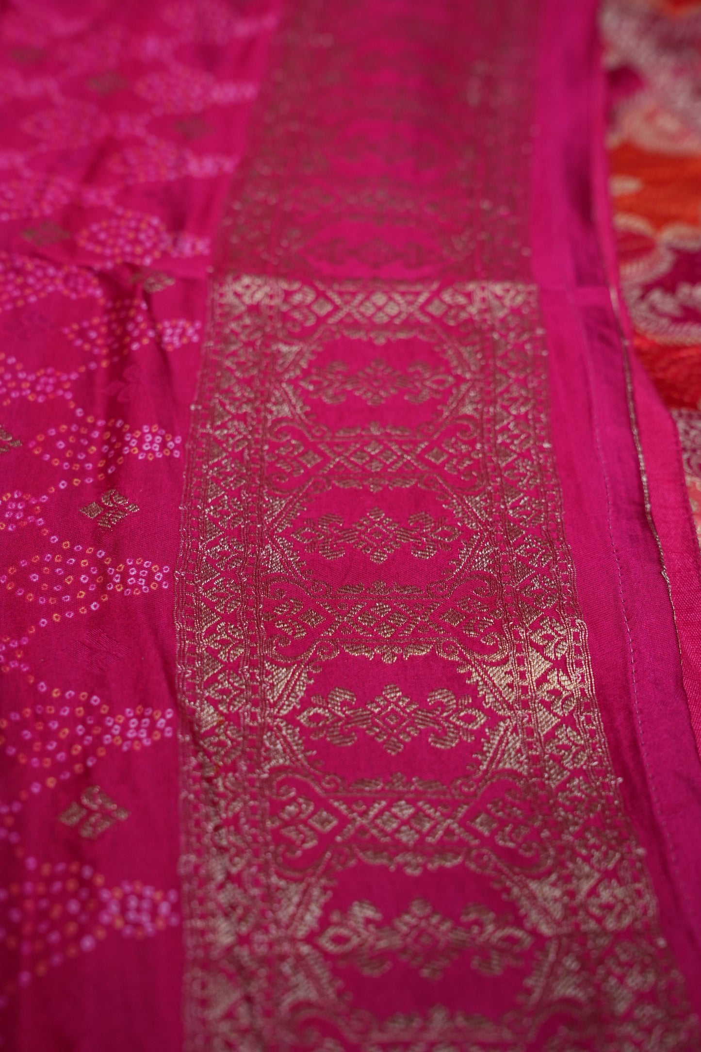 Kashmiri Pashmina Banarasi Story Telling Saree - Multicolored
