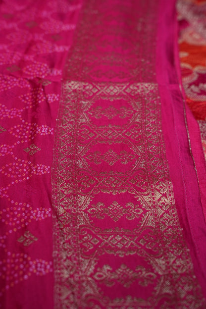 Kashmiri Pashmina Banarasi Story Telling Saree - Multicolored