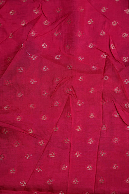 Kashmiri Pashmina Banarasi Story Telling Saree - Pink