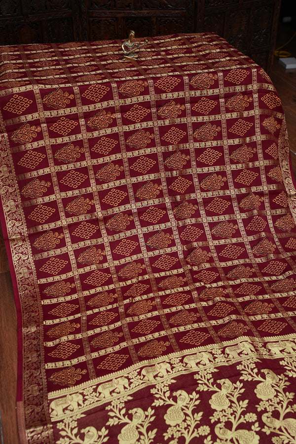 Modal & Bandhej Silk Sarees