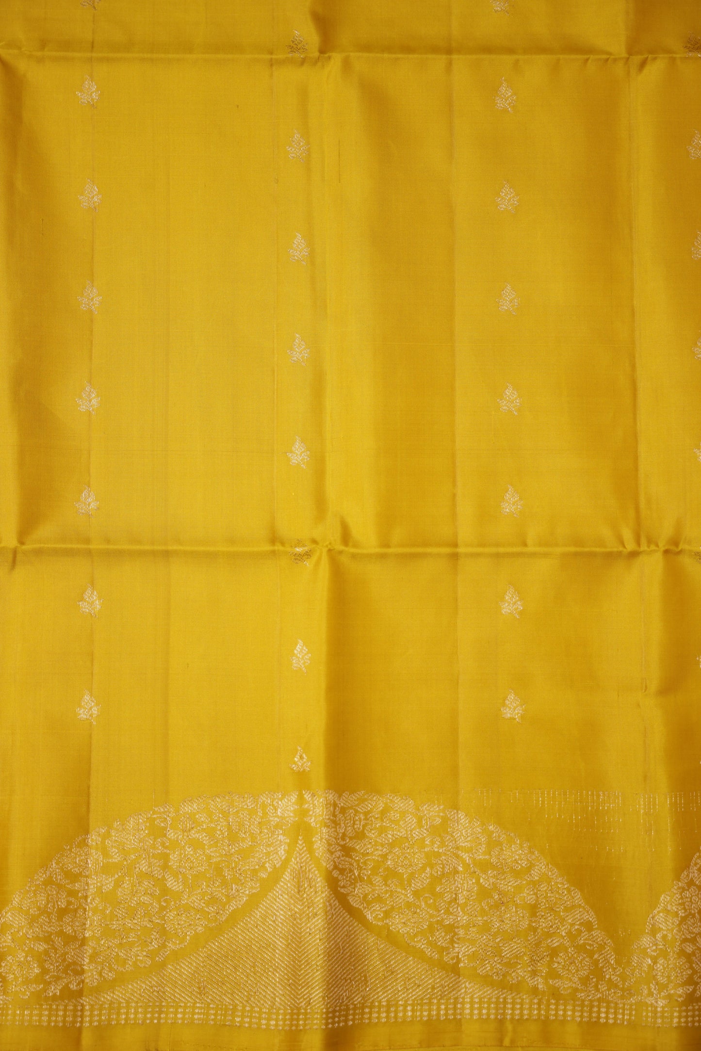 Pure Soft Silk Saree - Yellow