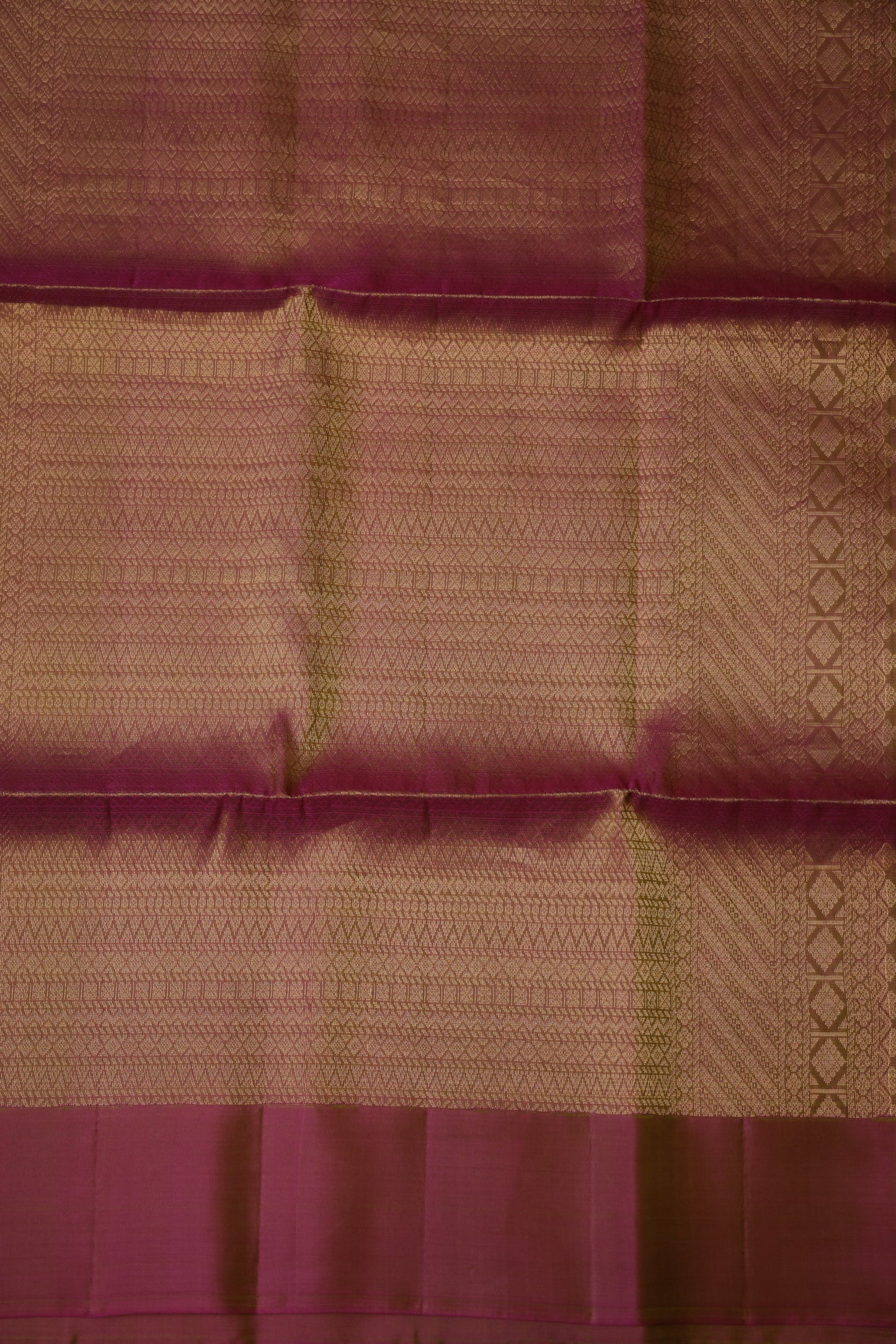 Pure Soft Silk Saree - Parrot Green with Pink