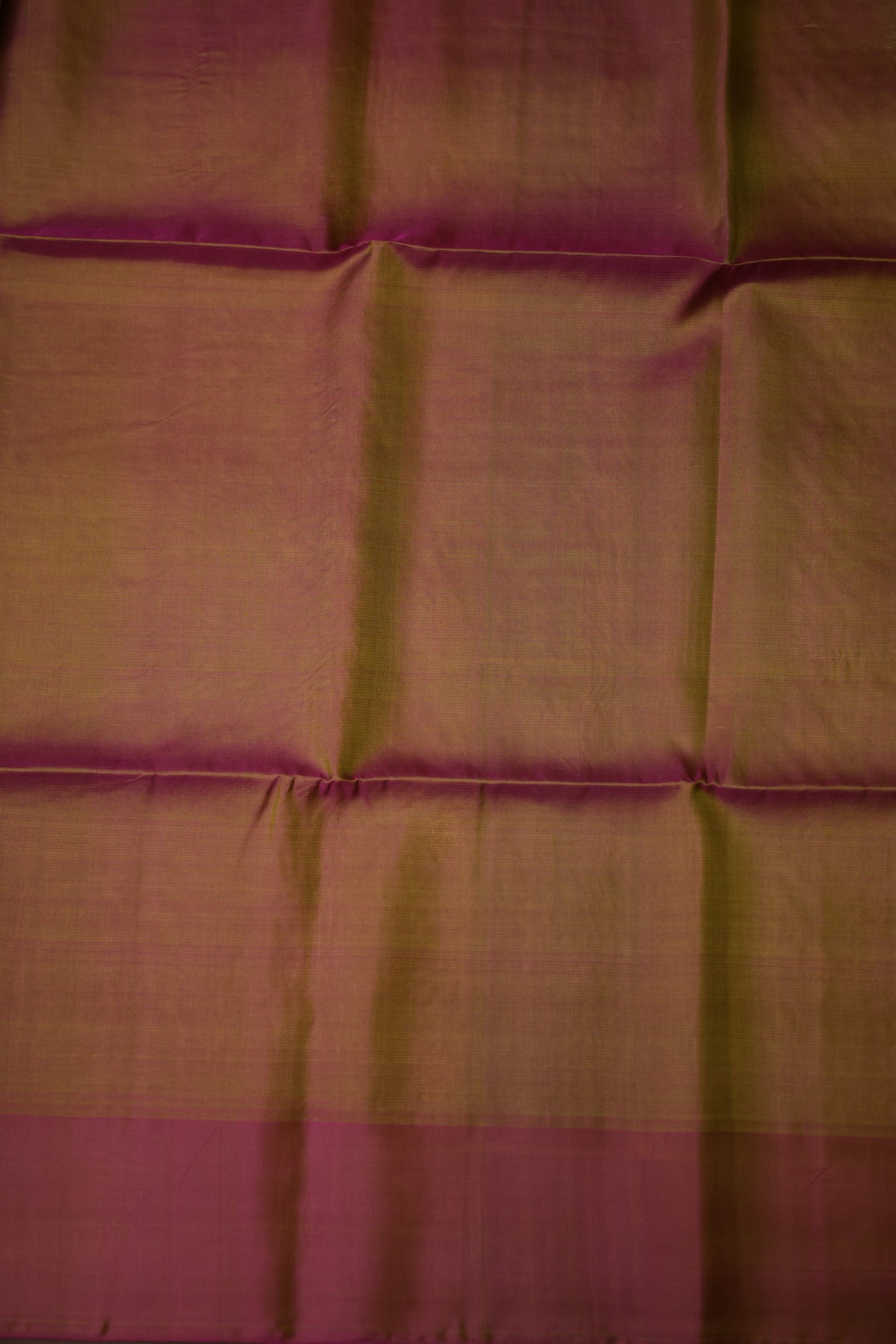 Pure Soft Silk Saree - Parrot Green with Pink