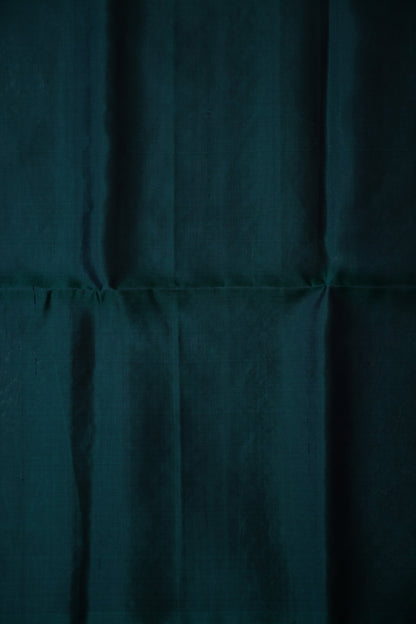 Pure Soft Silk Saree - Lavender & Emerald Green